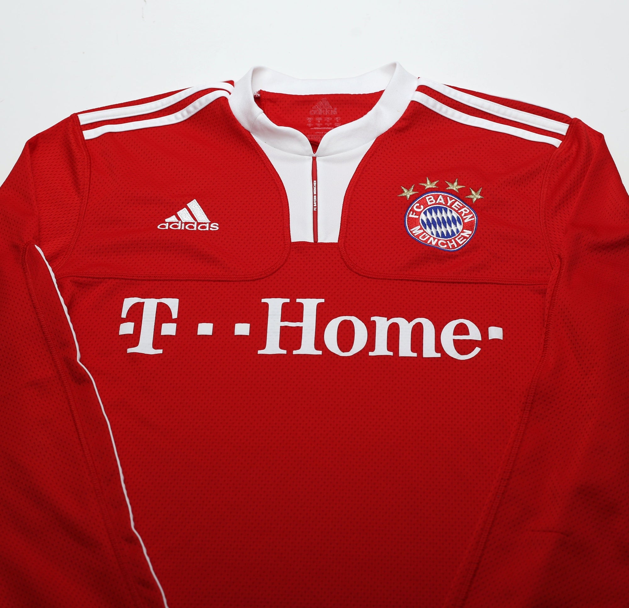2009/10 Bayern Munich Adidas Long Sleeve Home Shirt (M)