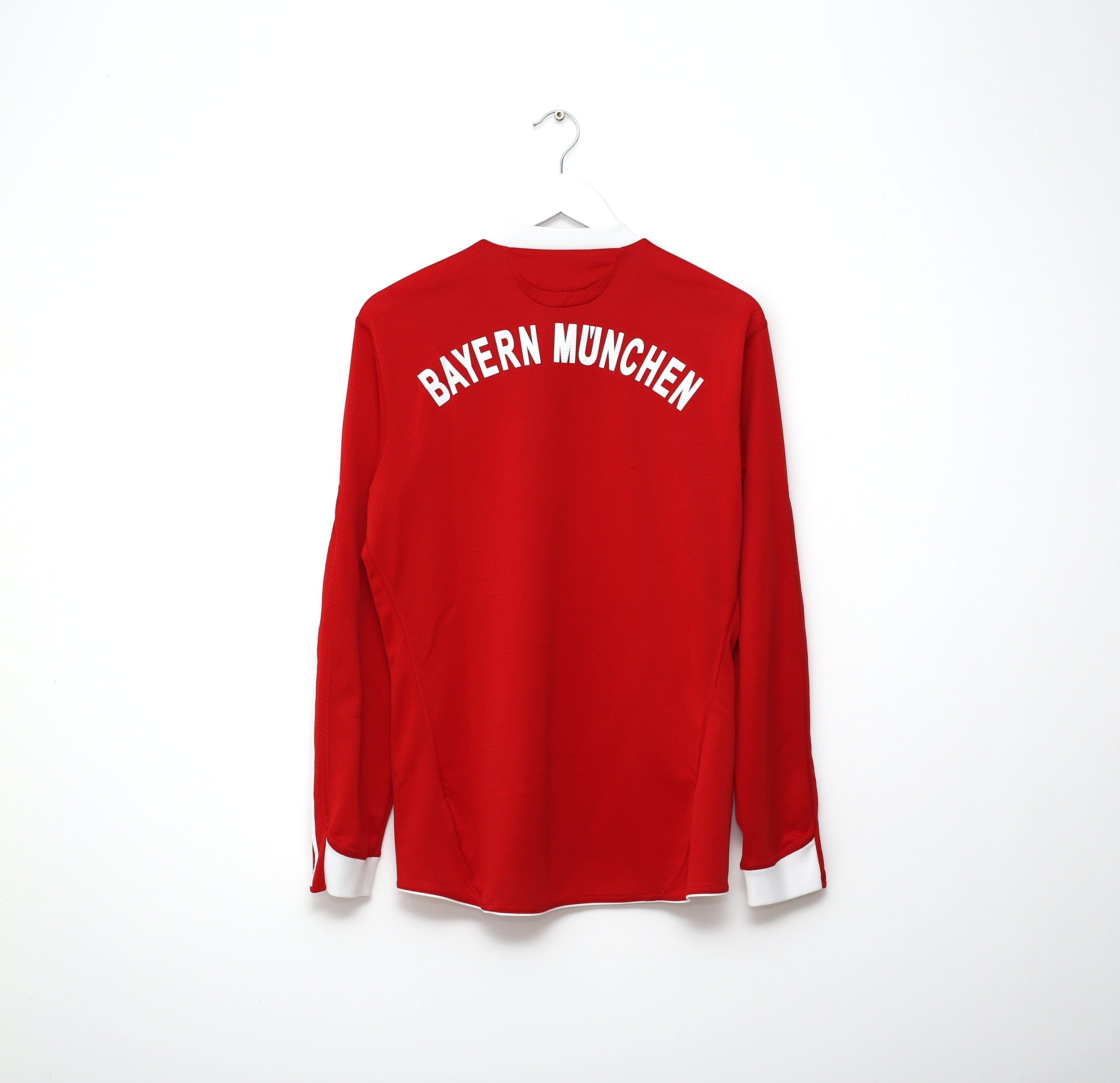 2009/10 Bayern Munich Adidas Long Sleeve Home Shirt (M)