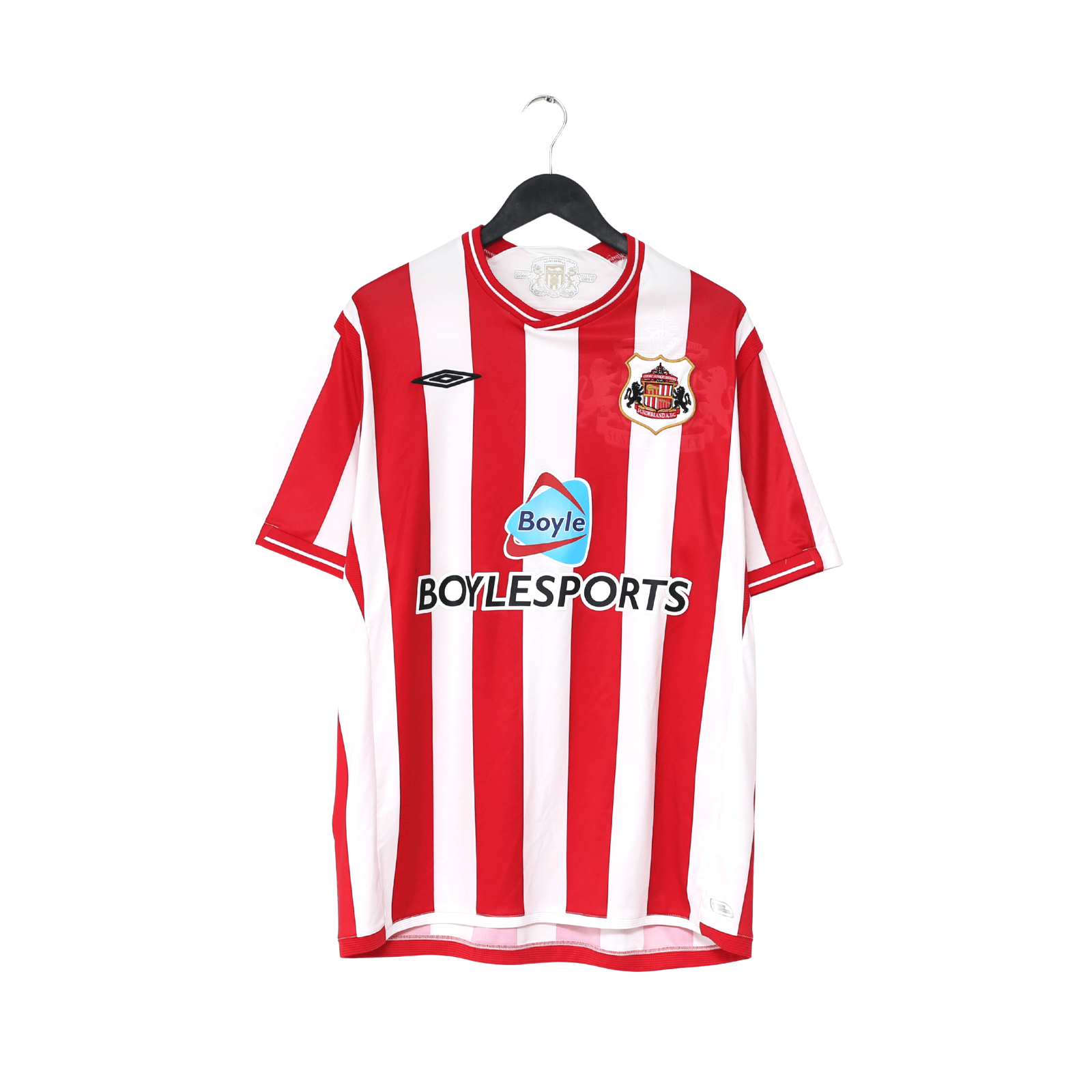 2009/10 BENT #11 Sunderland Vintage Umbro Football Shirt (XL)