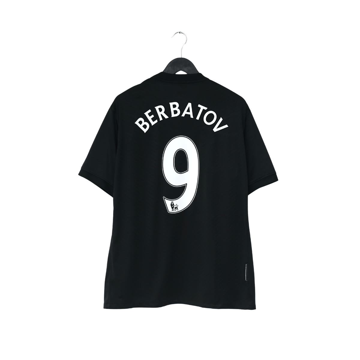 2009/10 BERBATOV #9 Manchester United Vintage Nike Away Football Shirt (XL)