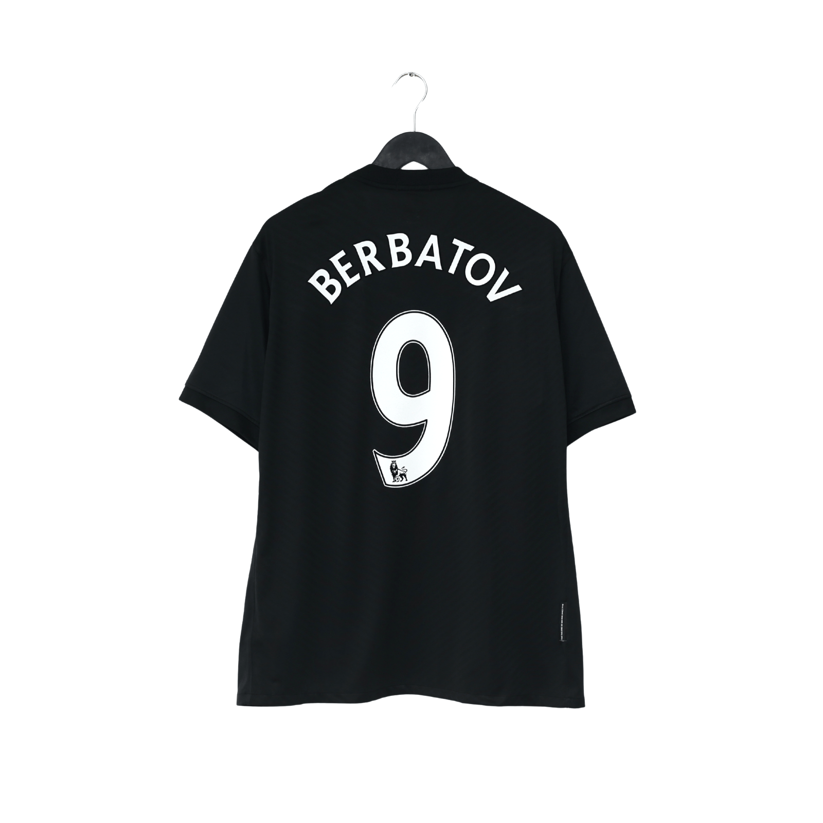 2009/10 BERBATOV #9 Manchester United Vintage Nike Away Football Shirt (XL)