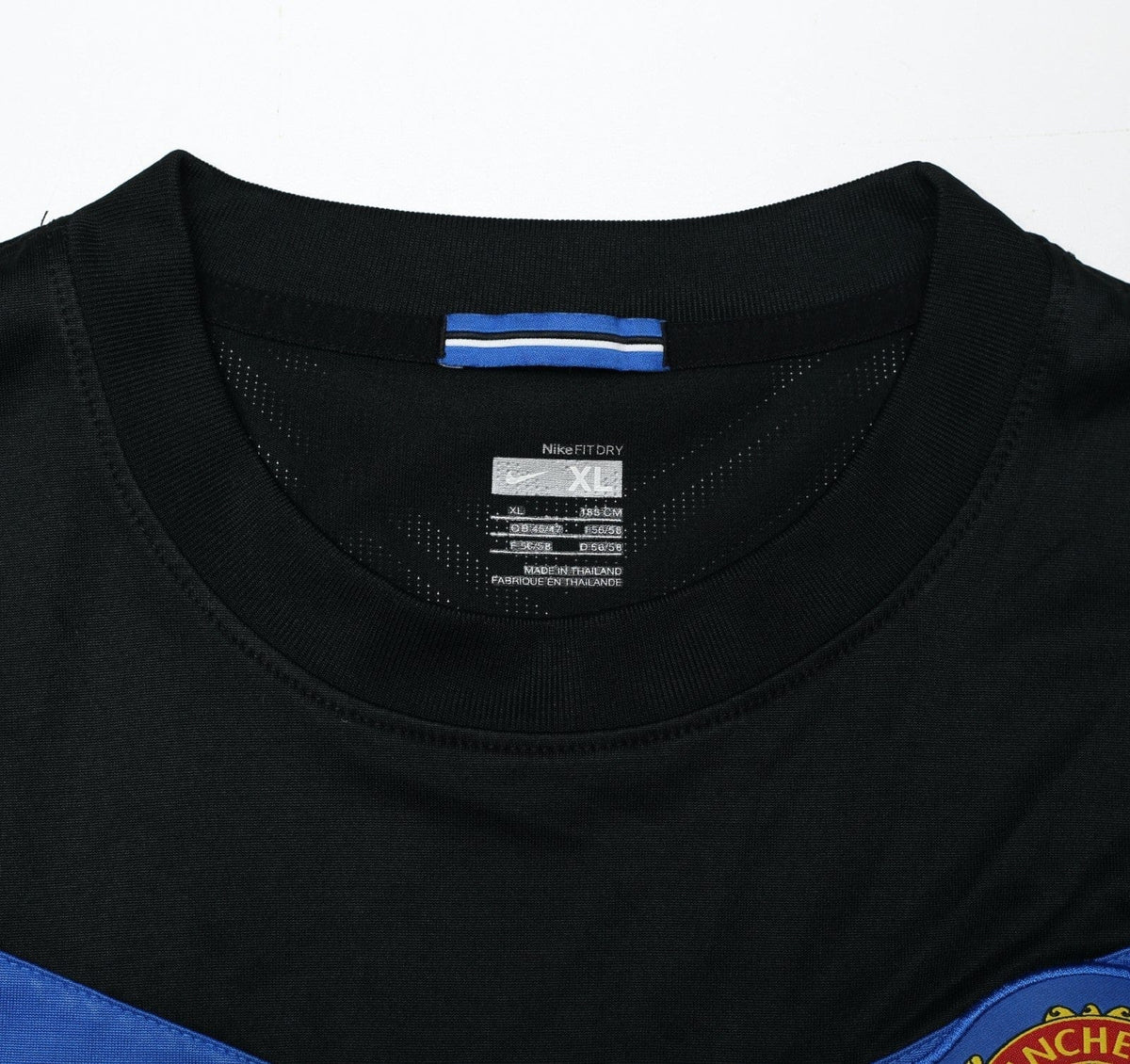 2009/10 BERBATOV #9 Manchester United Vintage Nike Away Football Shirt (XL)