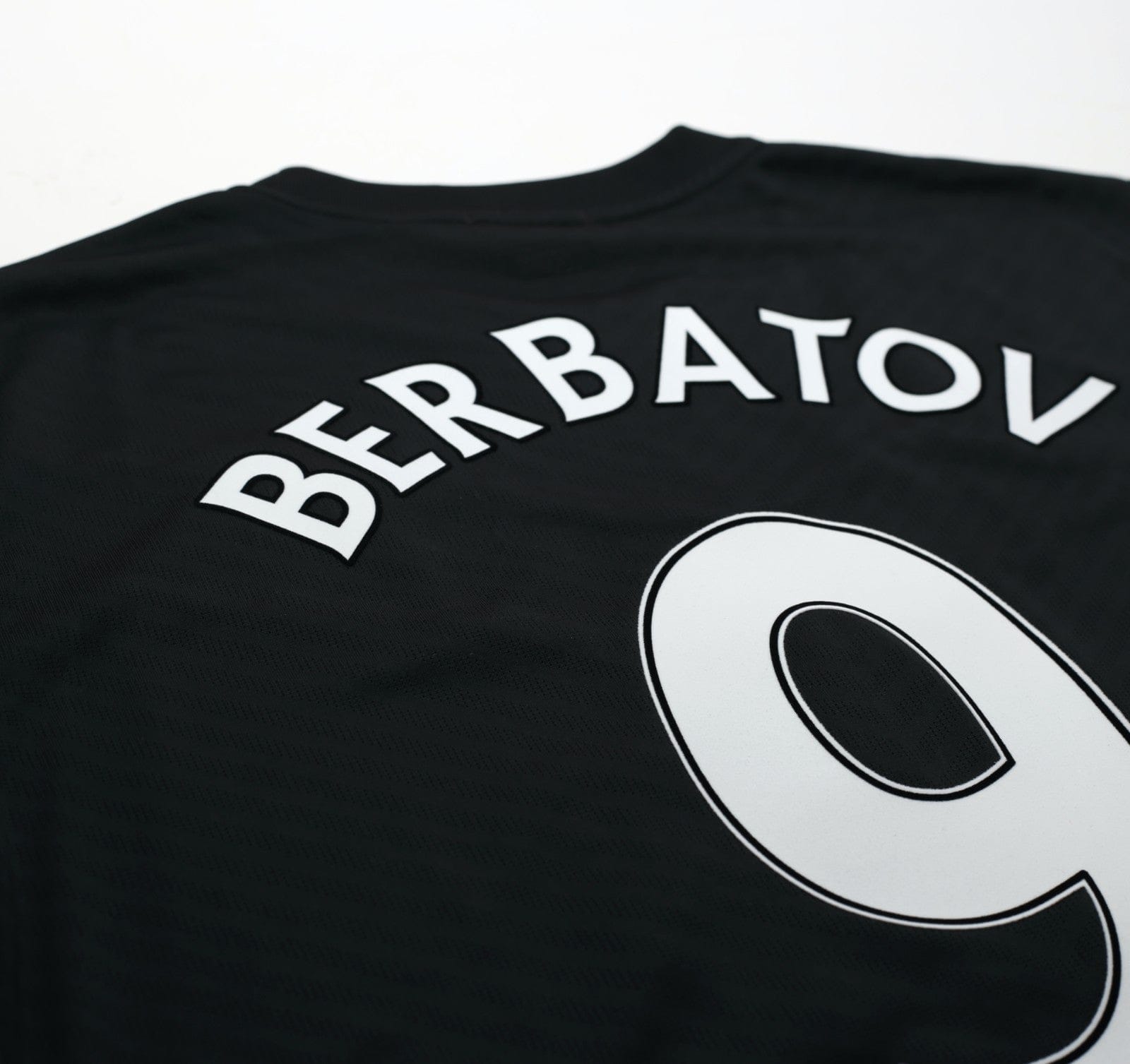 2009/10 BERBATOV #9 Manchester United Vintage Nike Away Football Shirt (XL)