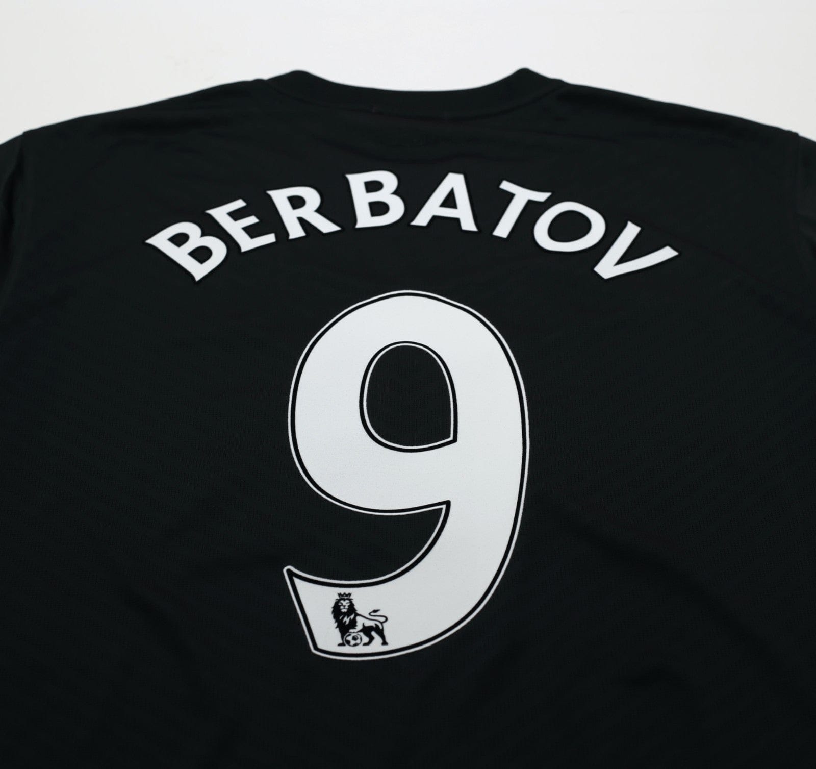 2009/10 BERBATOV #9 Manchester United Vintage Nike Away Football Shirt (XL)