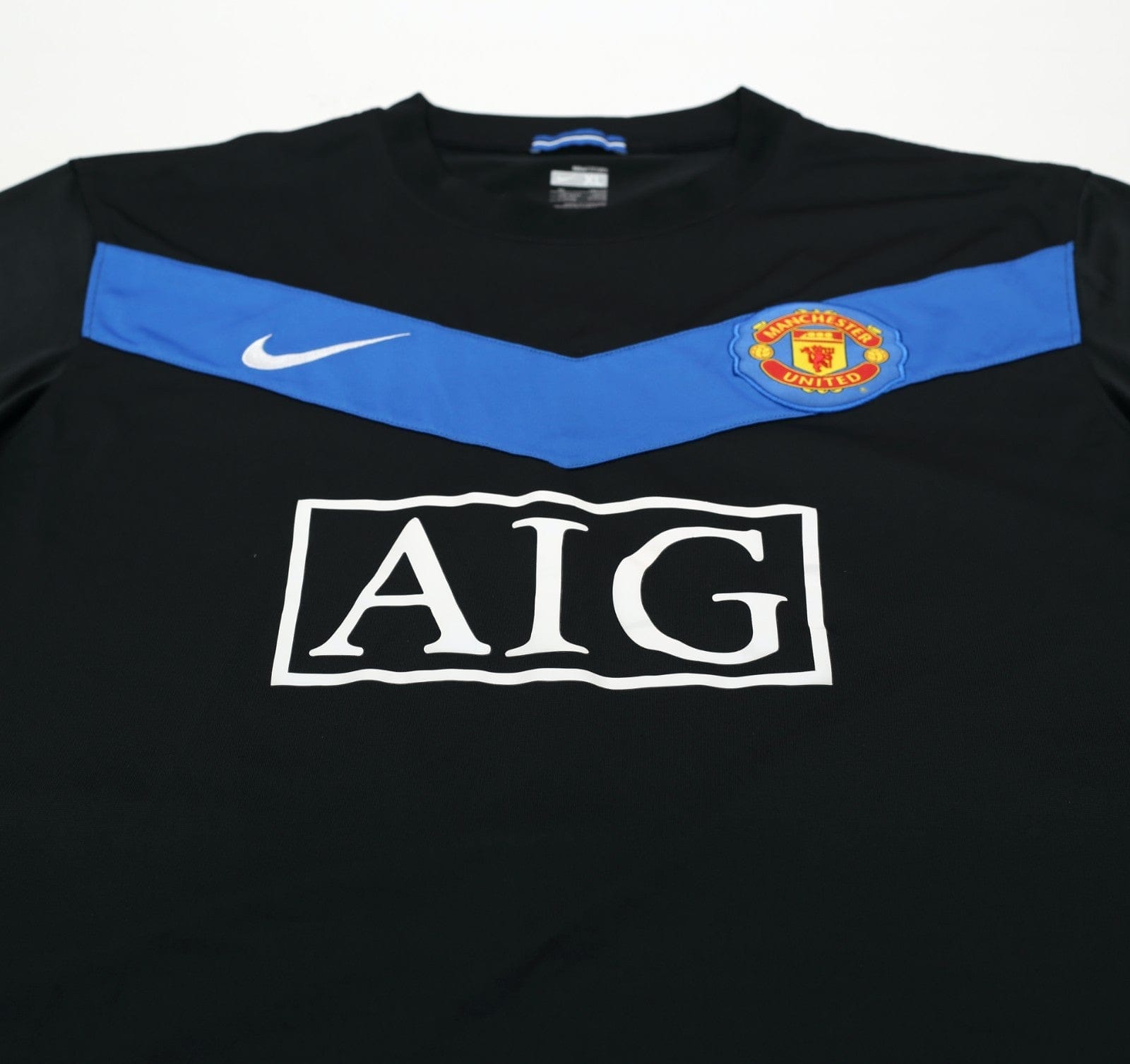 2009/10 BERBATOV #9 Manchester United Vintage Nike Away Football Shirt (XL)