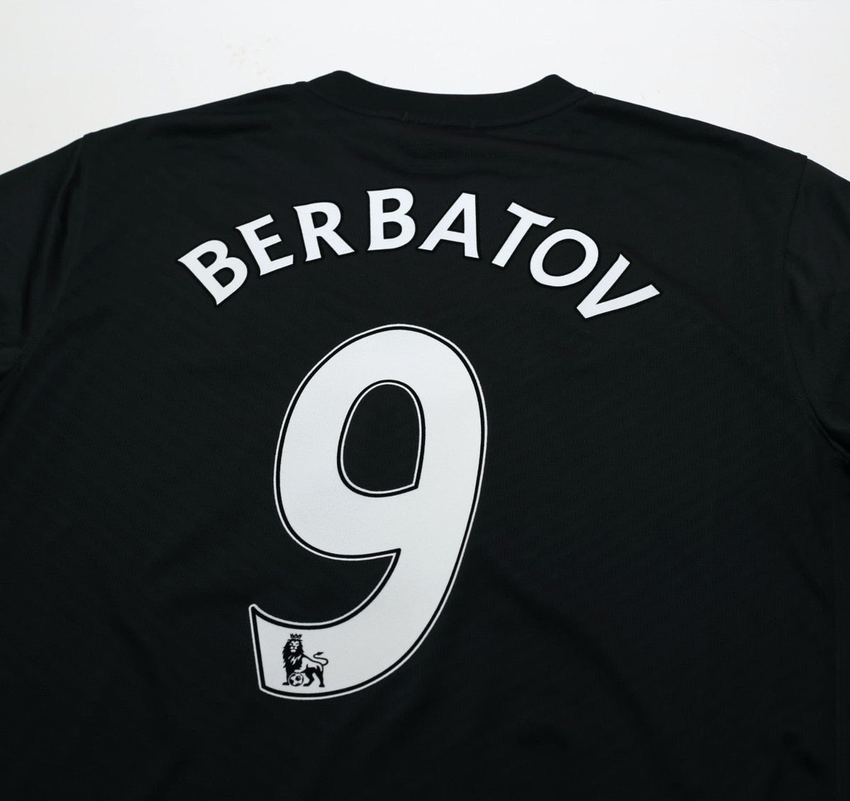 2009/10 BERBATOV #9 Manchester United Vintage Nike Away Football Shirt (XL)