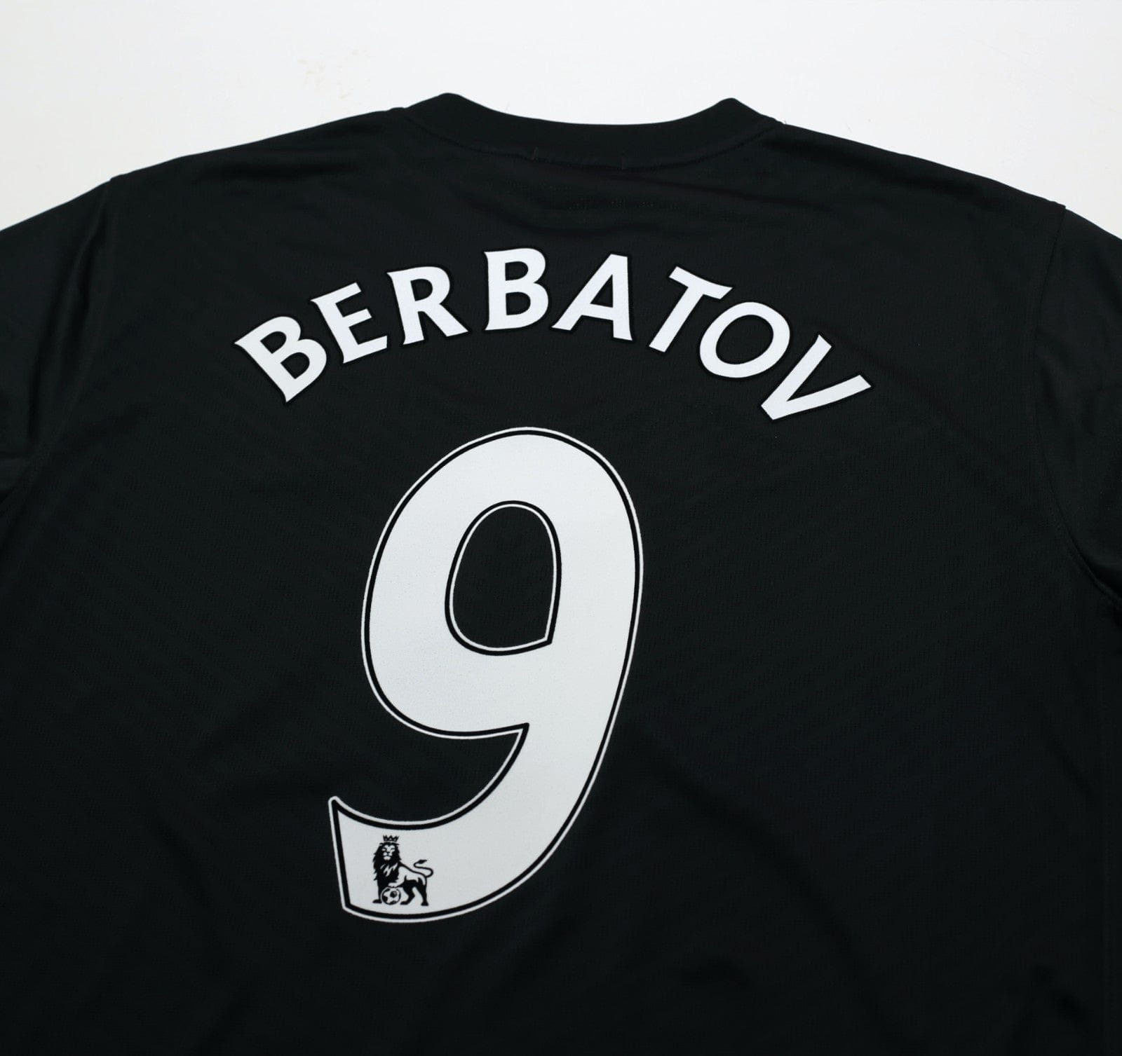 2009/10 BERBATOV #9 Manchester United Vintage Nike Away Football Shirt (XL)
