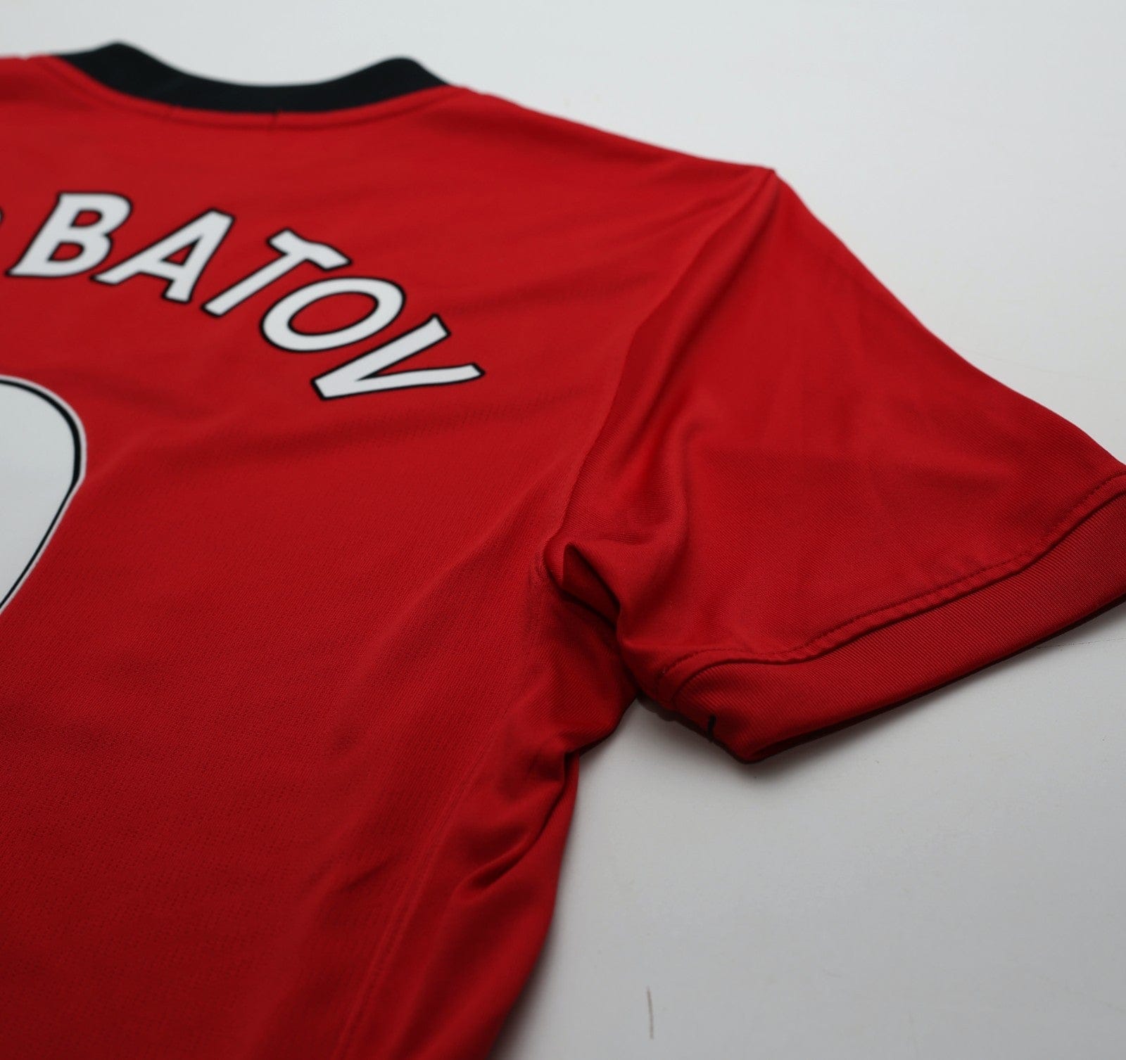 2009/10 BERBATOV #9 Manchester United Vintage Nike Home Football Shirt (M)