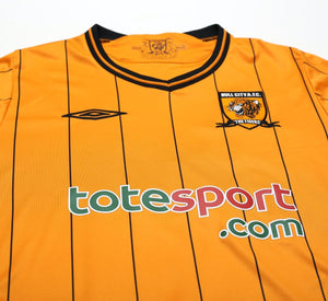2009/10 BULLARD #21 Hull City Vintage Umbro Home Football Shirt (M)