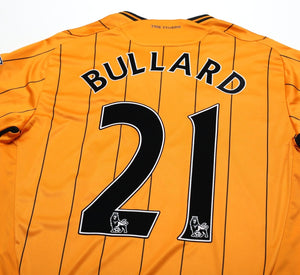 2009/10 BULLARD #21 Hull City Vintage Umbro Home Football Shirt (M)