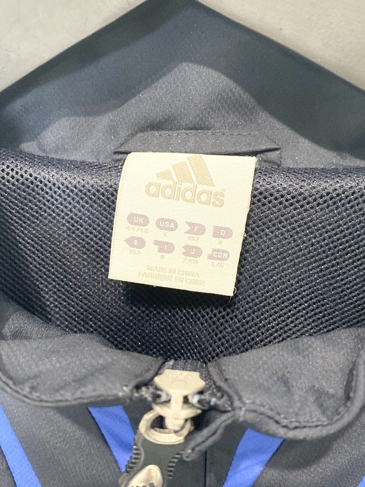 2009/10 CHELSEA Vintage adidas Football Track Top Jacket 44/46 (XL) Drogba Era