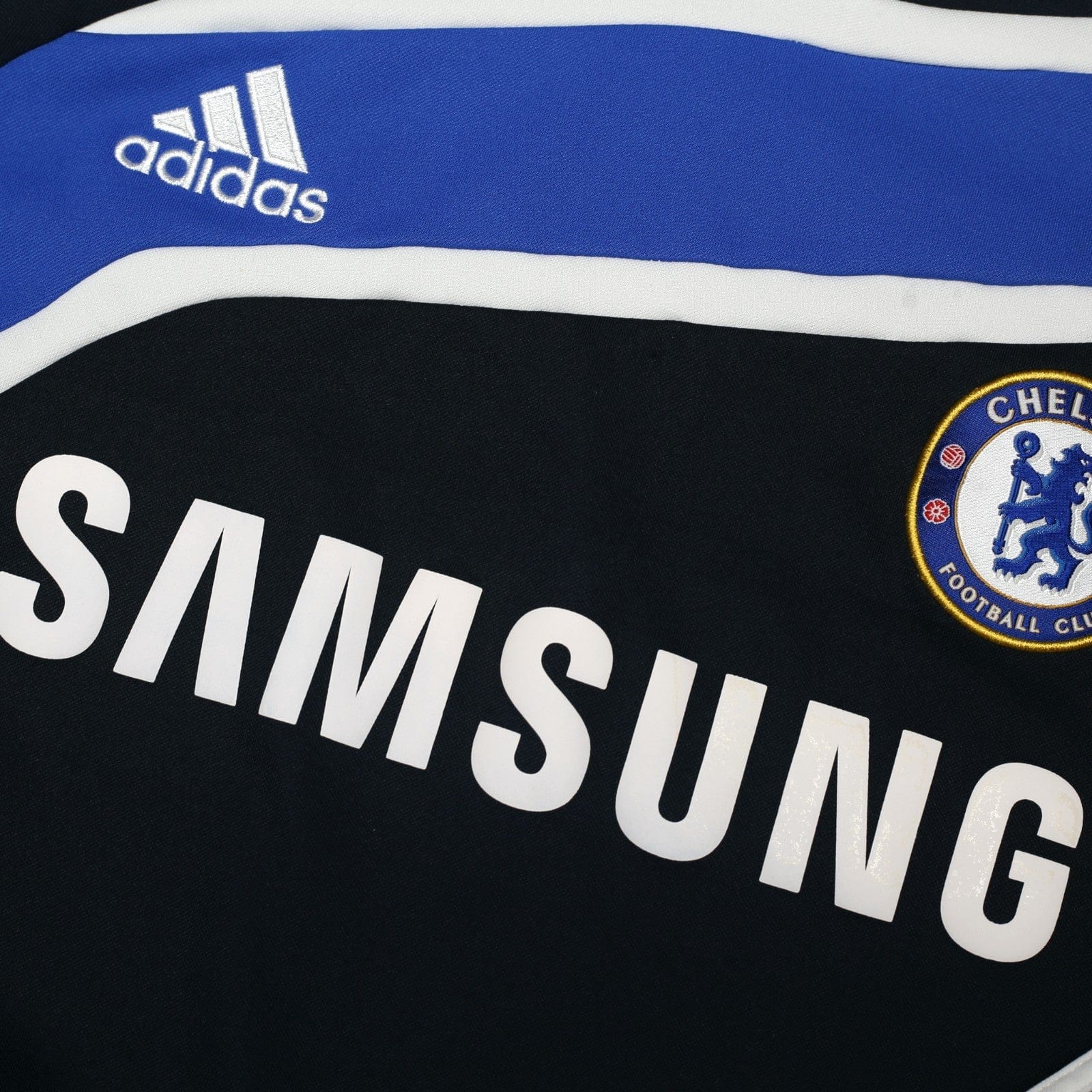 2009/10 Chelsea Vintage adidas Football Training Sweatshirt (L)
