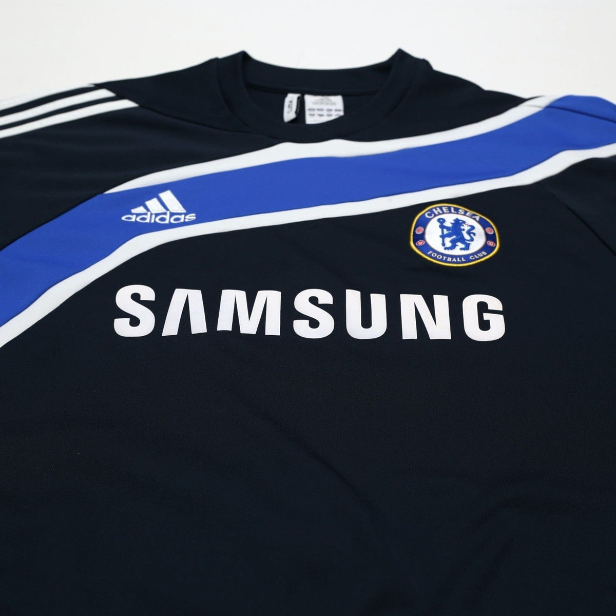 2009/10 Chelsea Vintage adidas Football Training Sweatshirt (L)