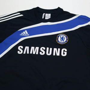2009/10 Chelsea Vintage adidas Football Training Sweatshirt (L)