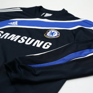 2009/10 Chelsea Vintage adidas Football Training Sweatshirt (L)