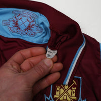 2009/10 Diamanti #32 West Ham Vintage Umbro Home Football Shirt (L)