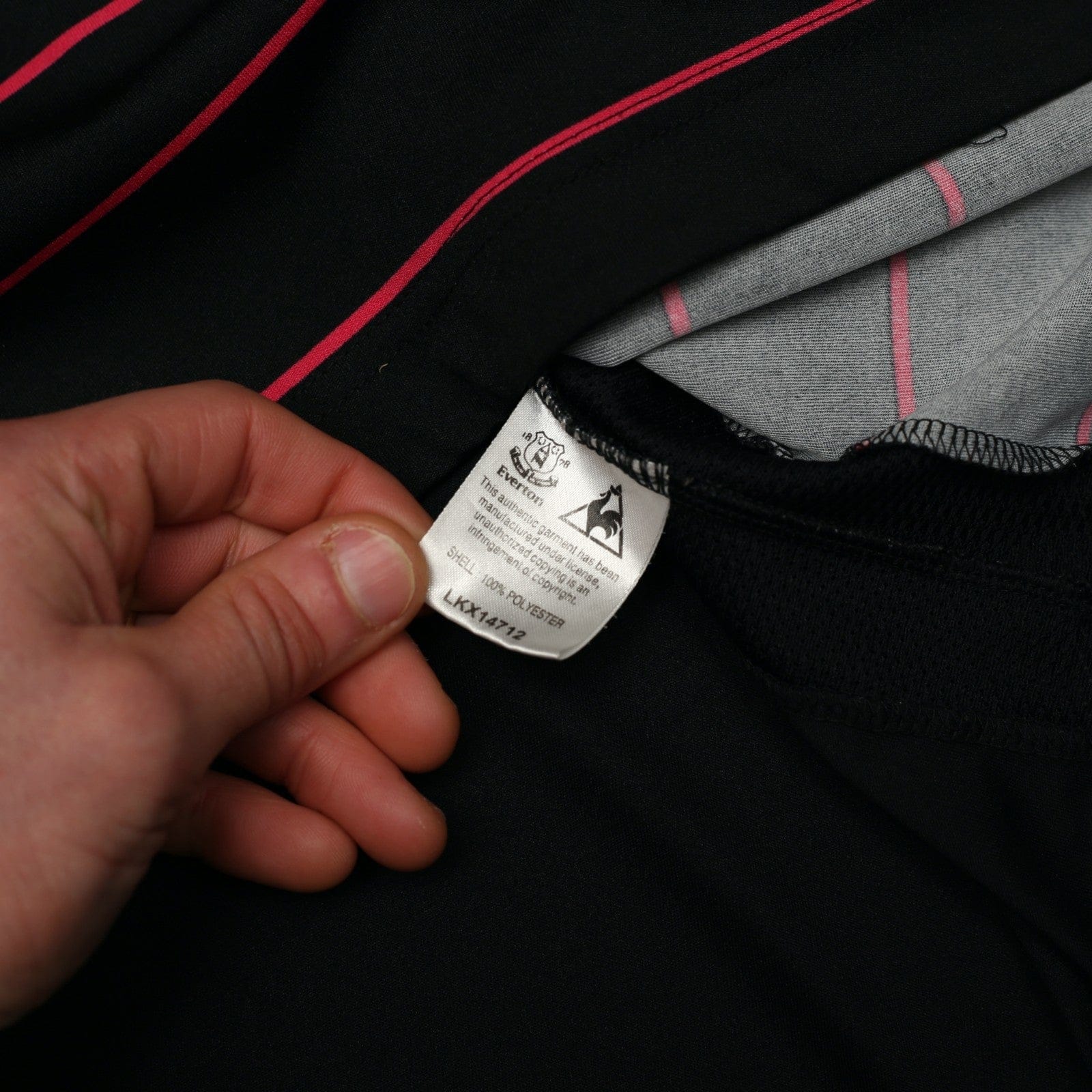 2009/10 Donovan #9 Everton Vintage le coq sportif Away Football Shirt (L)