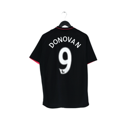 2009/10 Donovan #9 Everton Vintage le coq sportif Away Football Shirt (L)