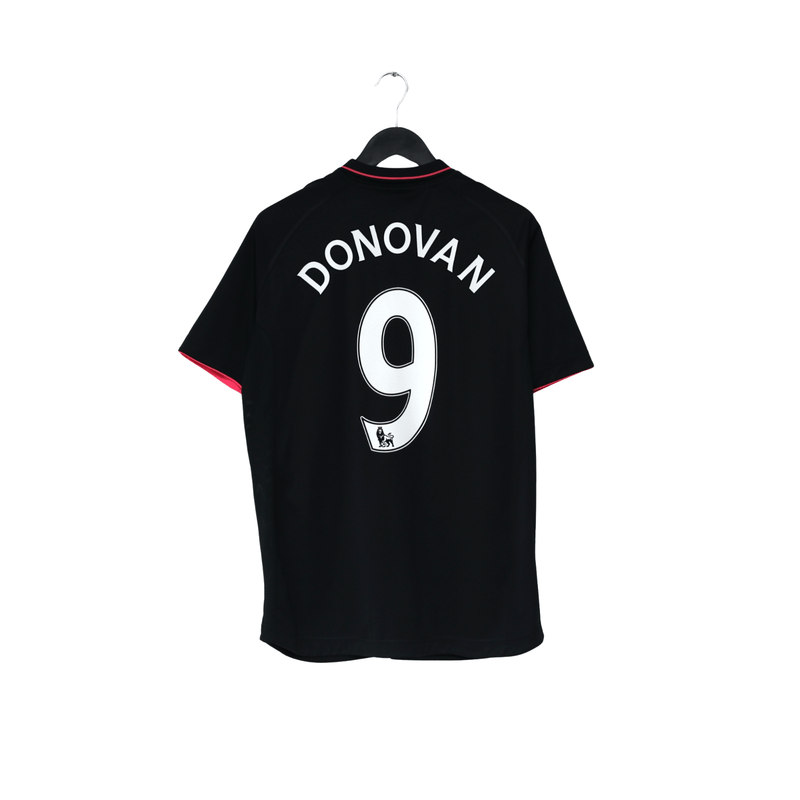 2009/10 Donovan #9 Everton Vintage le coq sportif Away Football Shirt (L)