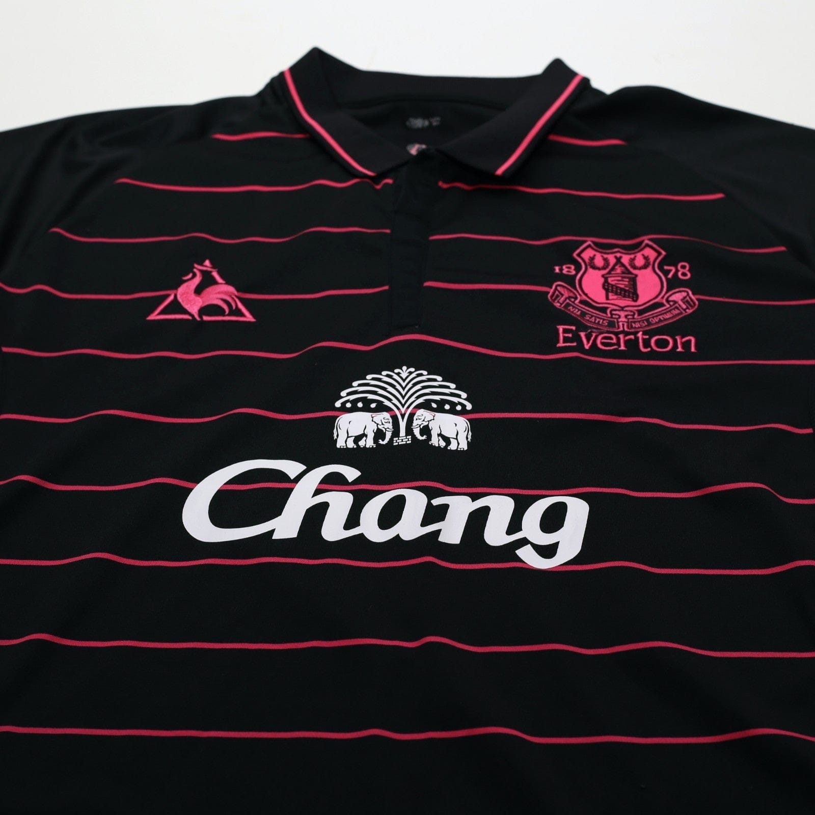 2009/10 Donovan #9 Everton Vintage le coq sportif Away Football Shirt (L)