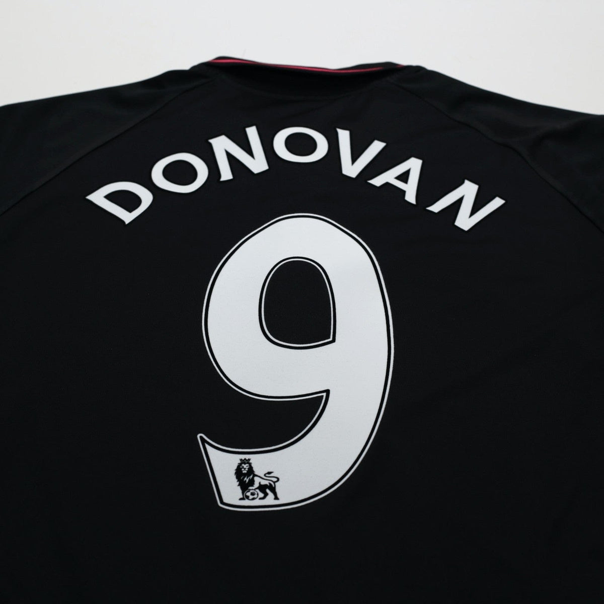 2009/10 Donovan #9 Everton Vintage le coq sportif Away Football Shirt (L)