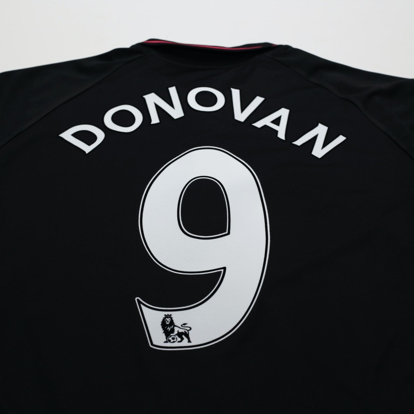 2009/10 Donovan #9 Everton Vintage le coq sportif Away Football Shirt (L)