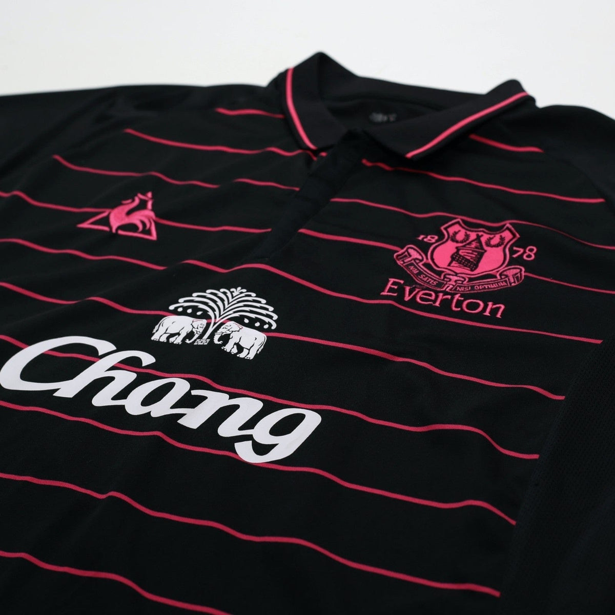 2009/10 Donovan #9 Everton Vintage le coq sportif Away Football Shirt (L)