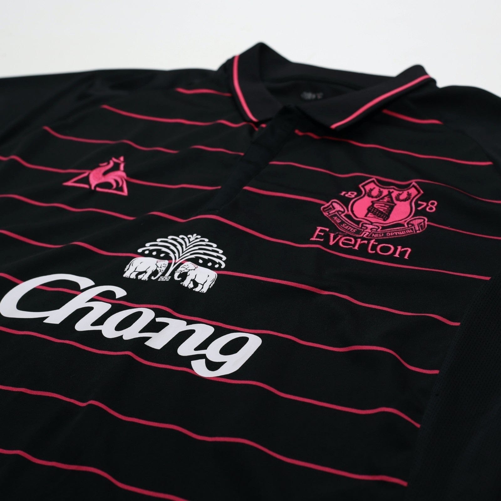 2009/10 Donovan #9 Everton Vintage le coq sportif Away Football Shirt (L)