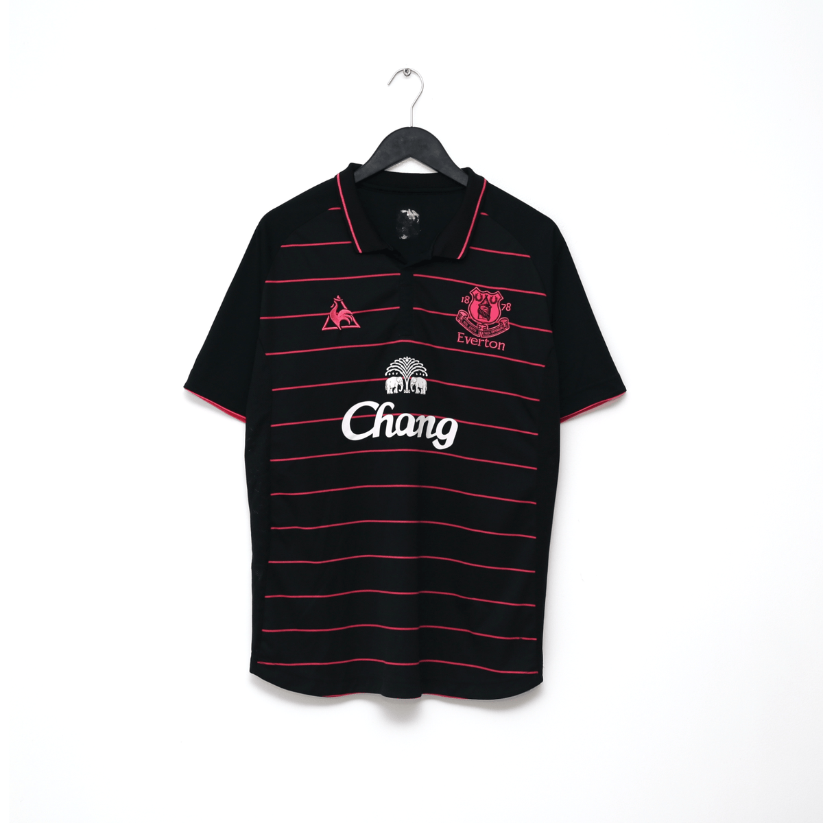 2009/10 Donovan #9 Everton Vintage le coq sportif Away Football Shirt (L)