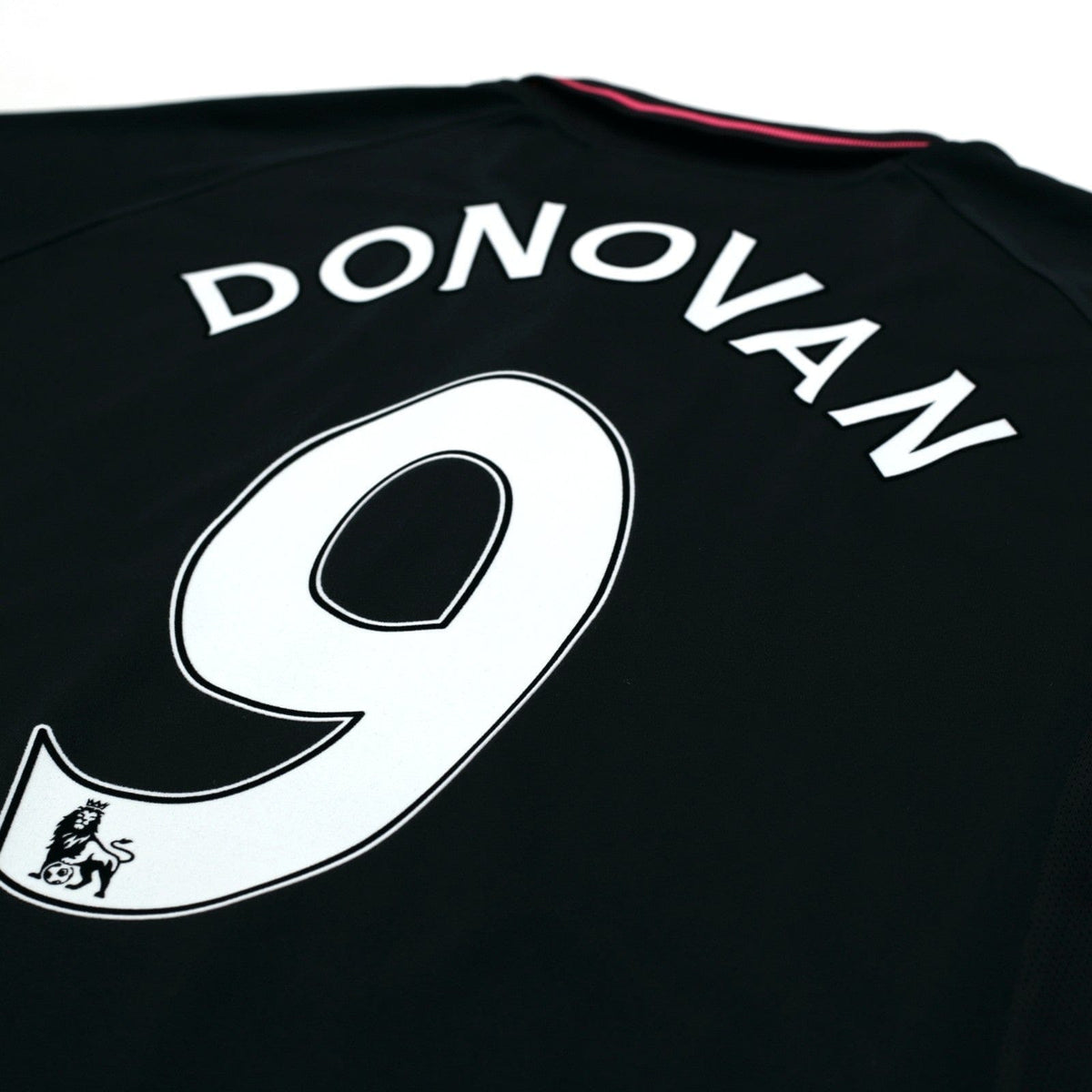 2009/10 Donovan #9 Everton Vintage le coq sportif Away Football Shirt (L)