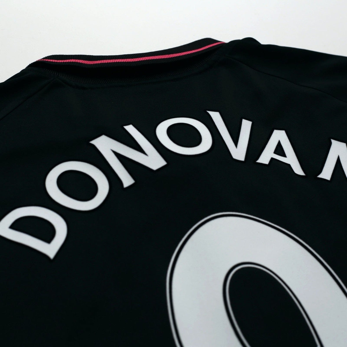 2009/10 Donovan #9 Everton Vintage le coq sportif Away Football Shirt (L)