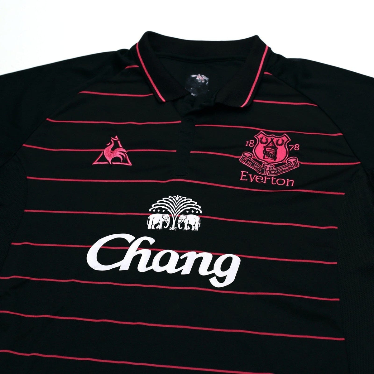 2009/10 Donovan #9 Everton Vintage le coq sportif Away Football Shirt (L)