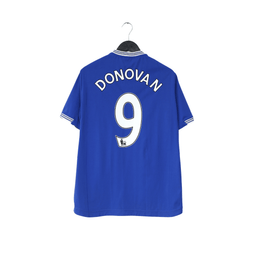 2009/10 DONOVAN #9 Everton Vintage le coq sportif Home Football Shirt (L)
