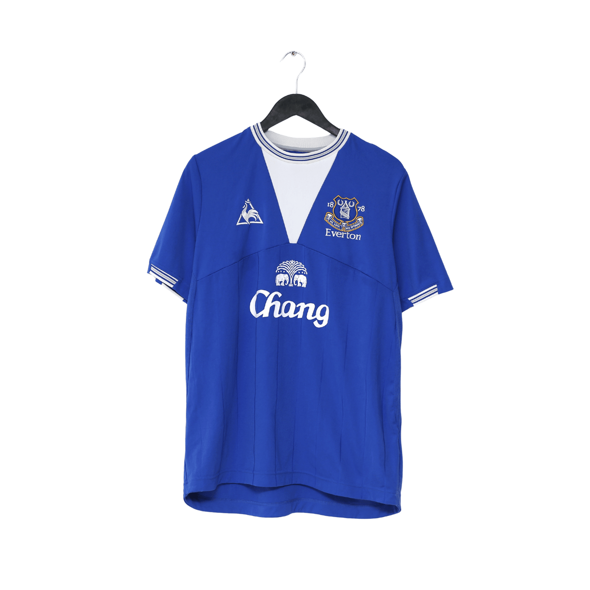 2009/10 DONOVAN #9 Everton Vintage le coq sportif Home Football Shirt (L)