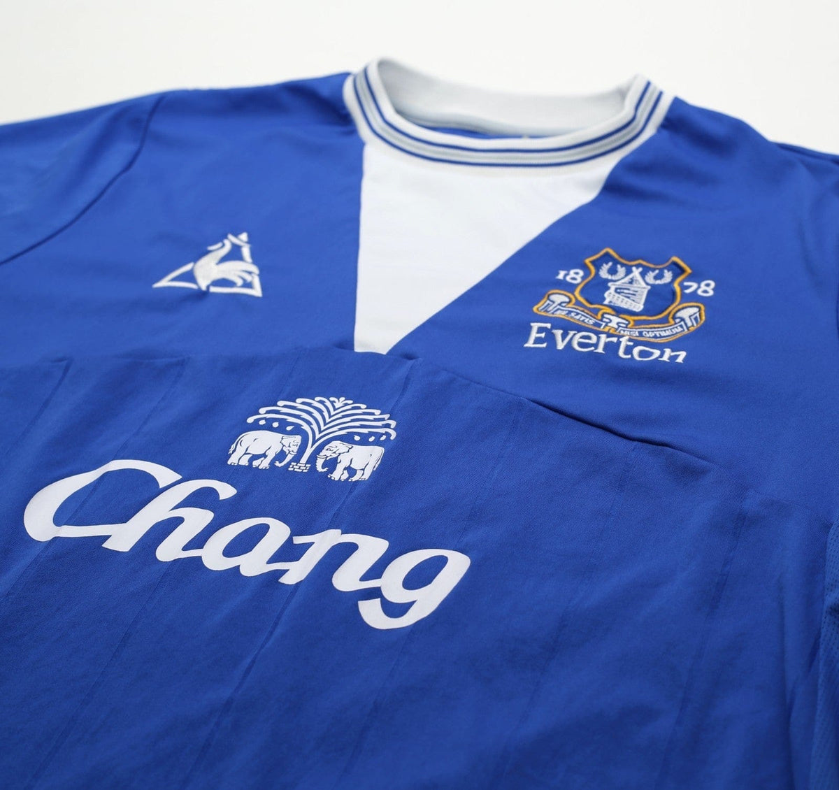2009/10 DONOVAN #9 Everton Vintage le coq sportif Home Football Shirt (L)