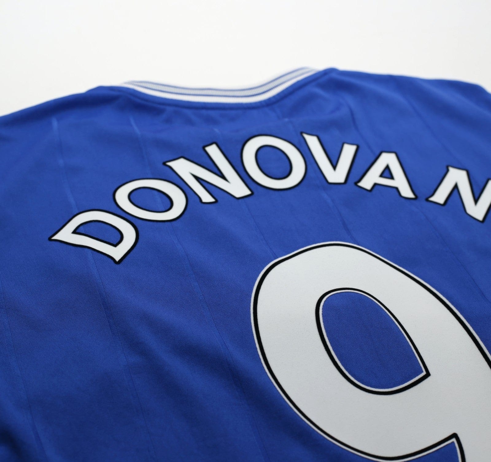 2009/10 DONOVAN #9 Everton Vintage le coq sportif Home Football Shirt (L)