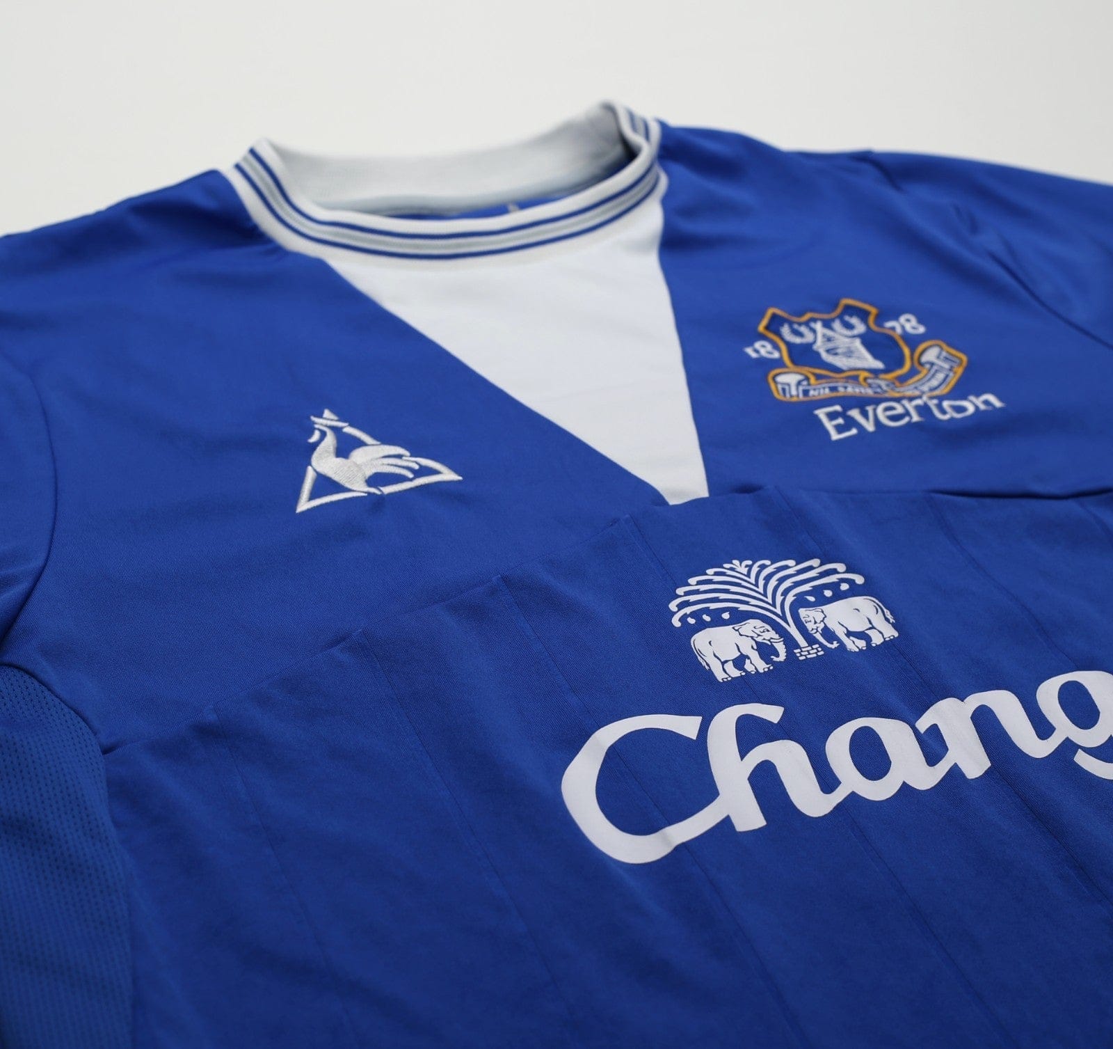 2009/10 DONOVAN #9 Everton Vintage le coq sportif Home Football Shirt (L)