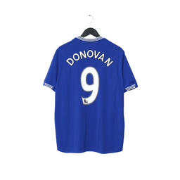 2009/10 Donovan #9 Everton Vintage le coq sportif Home Football Shirt (L)