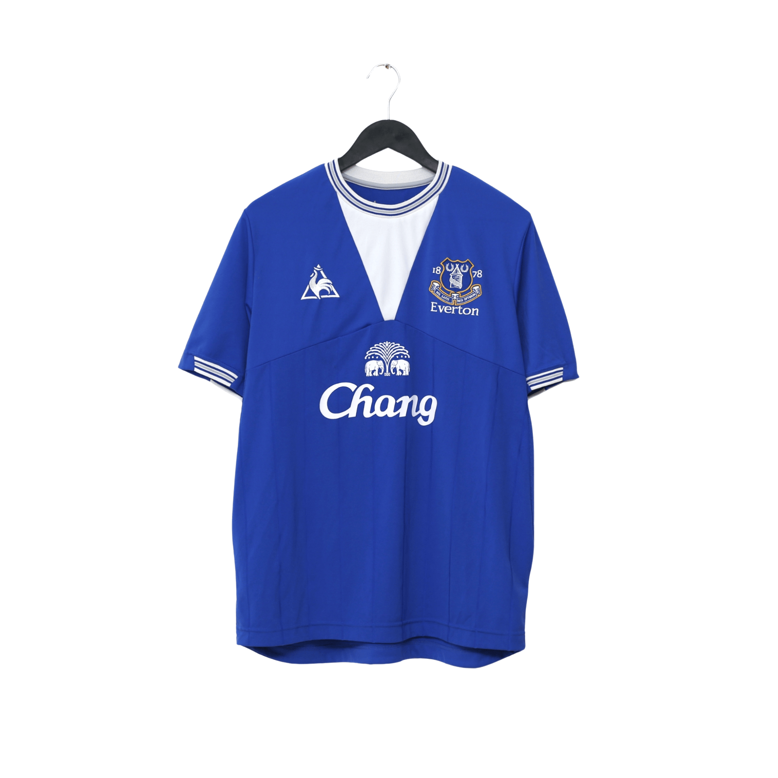2009/10 Donovan #9 Everton Vintage le coq sportif Home Football Shirt (L)