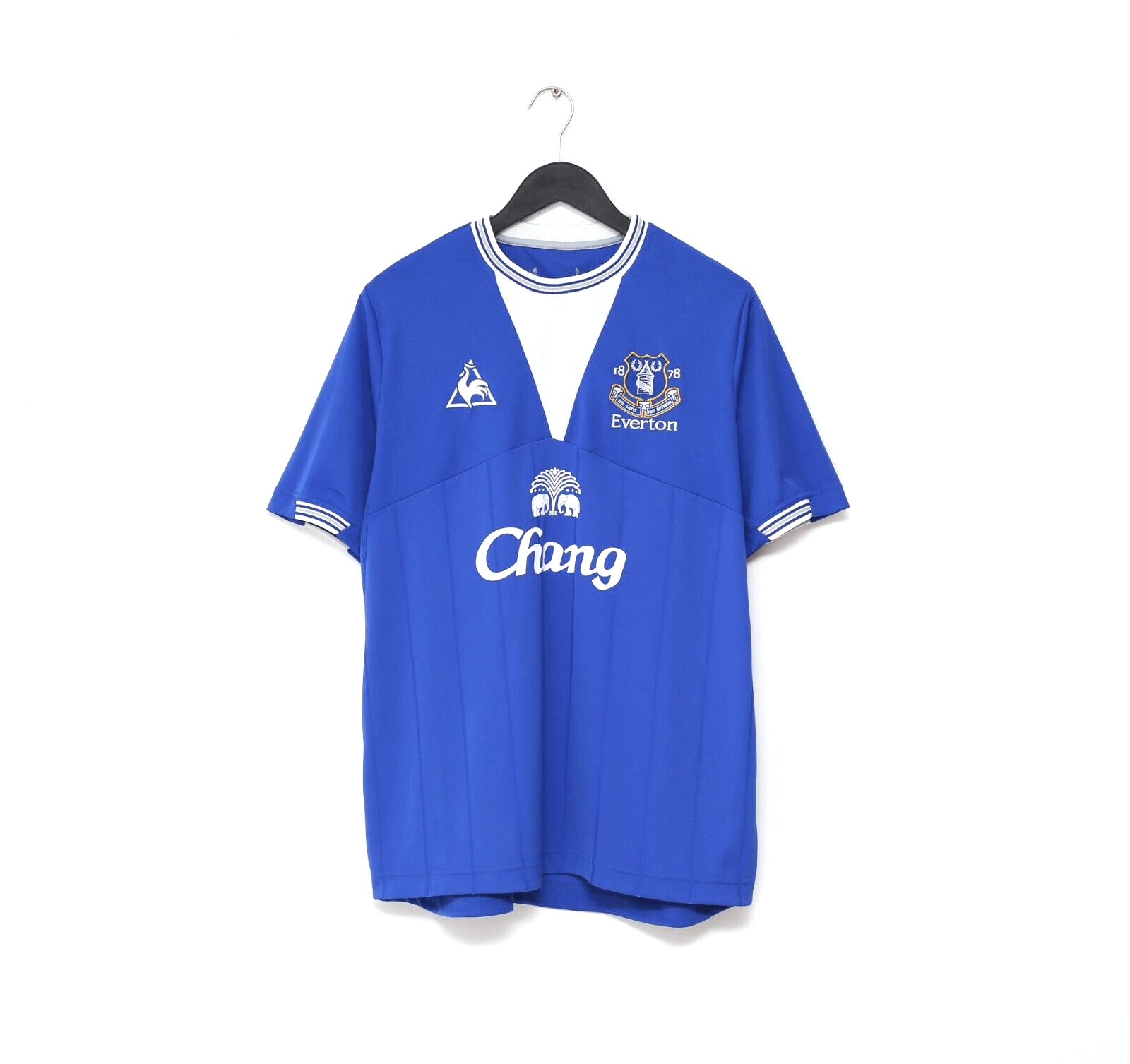 2009/10 DONOVAN #9 Everton Vintage le coq sportif Home Football Shirt (L)