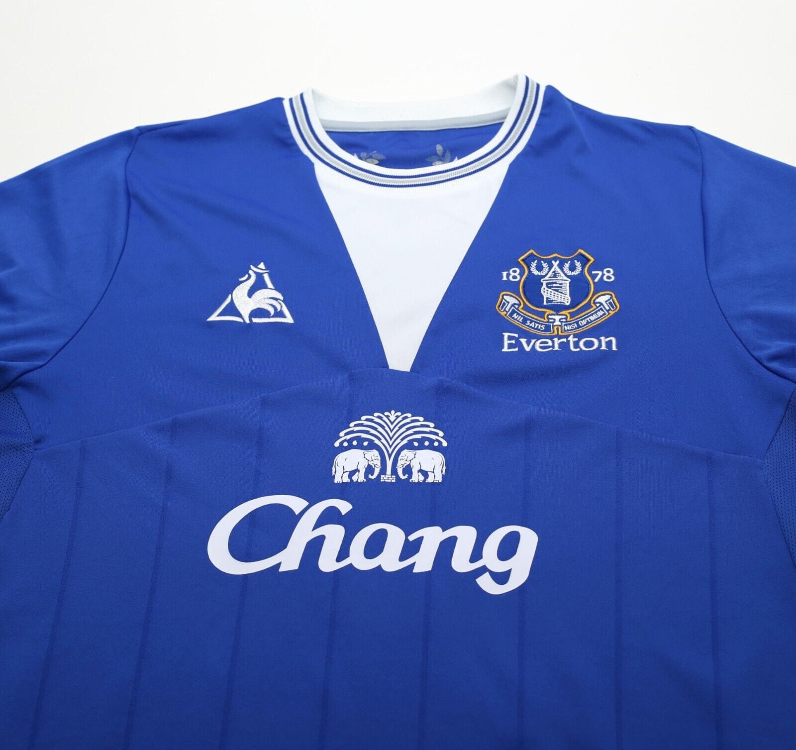 2009/10 DONOVAN #9 Everton Vintage le coq sportif Home Football Shirt (L)