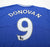 2009/10 DONOVAN #9 Everton Vintage le coq sportif Home Football Shirt (L)