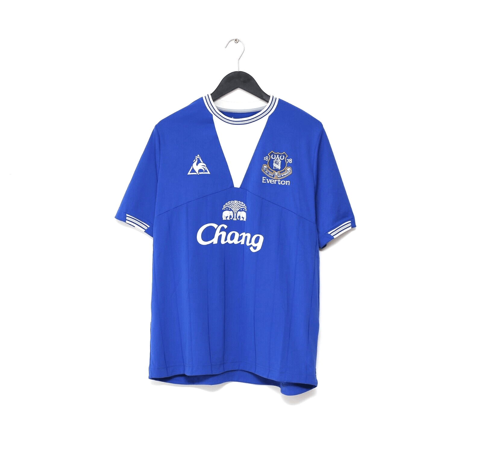 2009/10 DONOVAN #9 Everton Vintage le coq sportif Home Football Shirt (L)