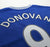 2009/10 DONOVAN #9 Everton Vintage le coq sportif Home Football Shirt (L)