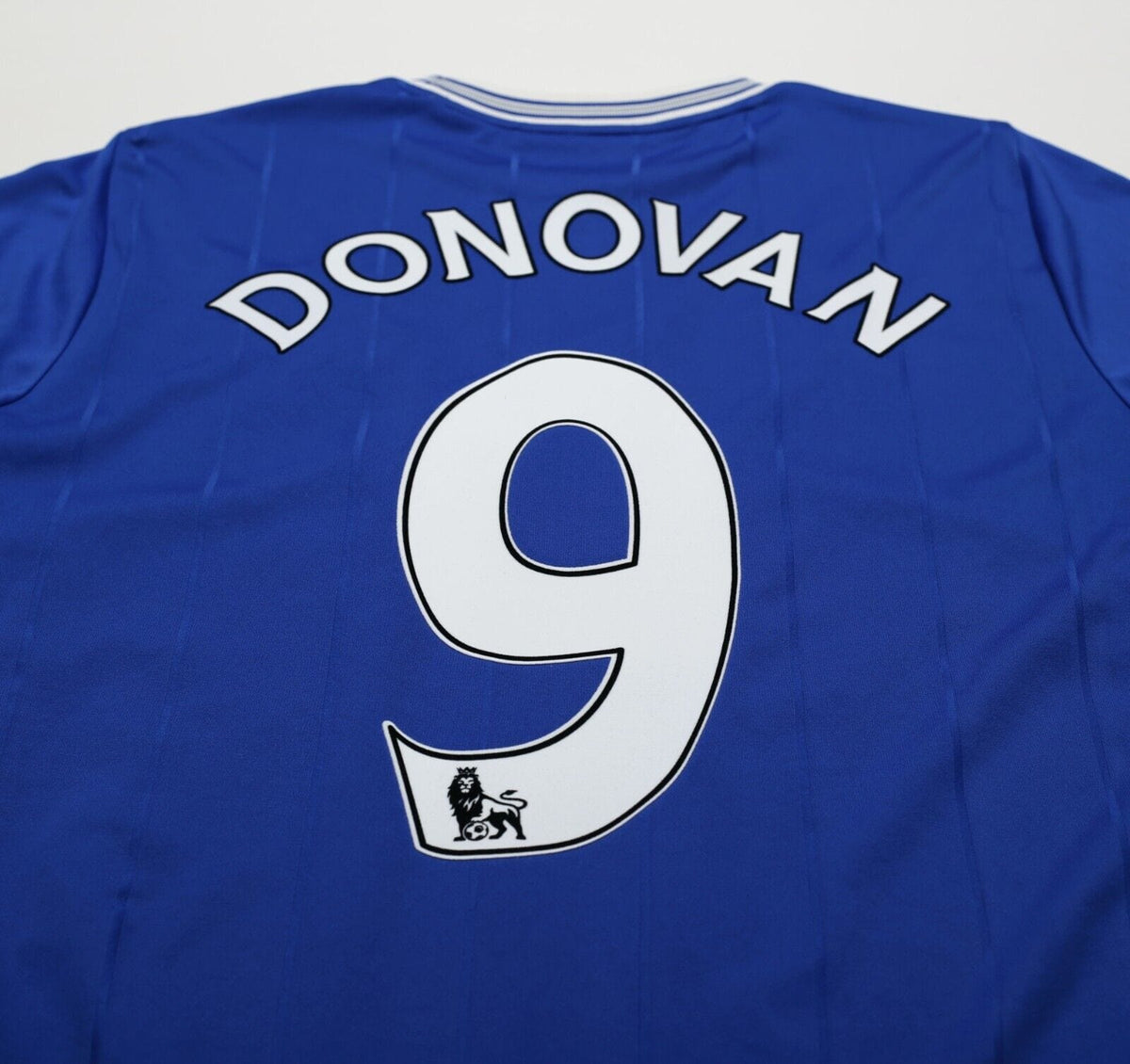 2009/10 DONOVAN #9 Everton Vintage le coq sportif Home Football Shirt (M)