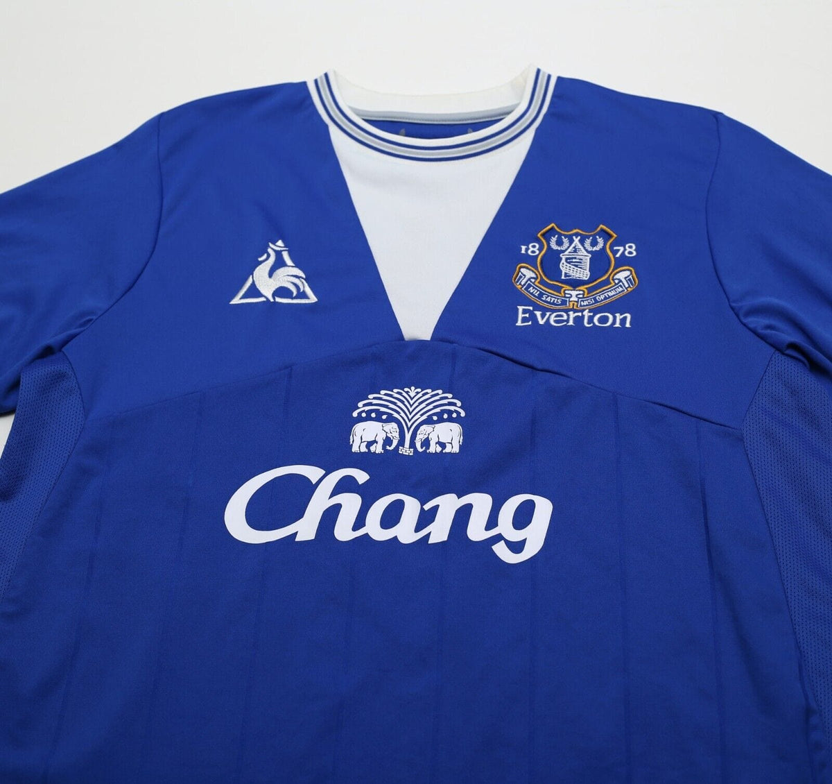 2009/10 DONOVAN #9 Everton Vintage le coq sportif Home Football Shirt (M)