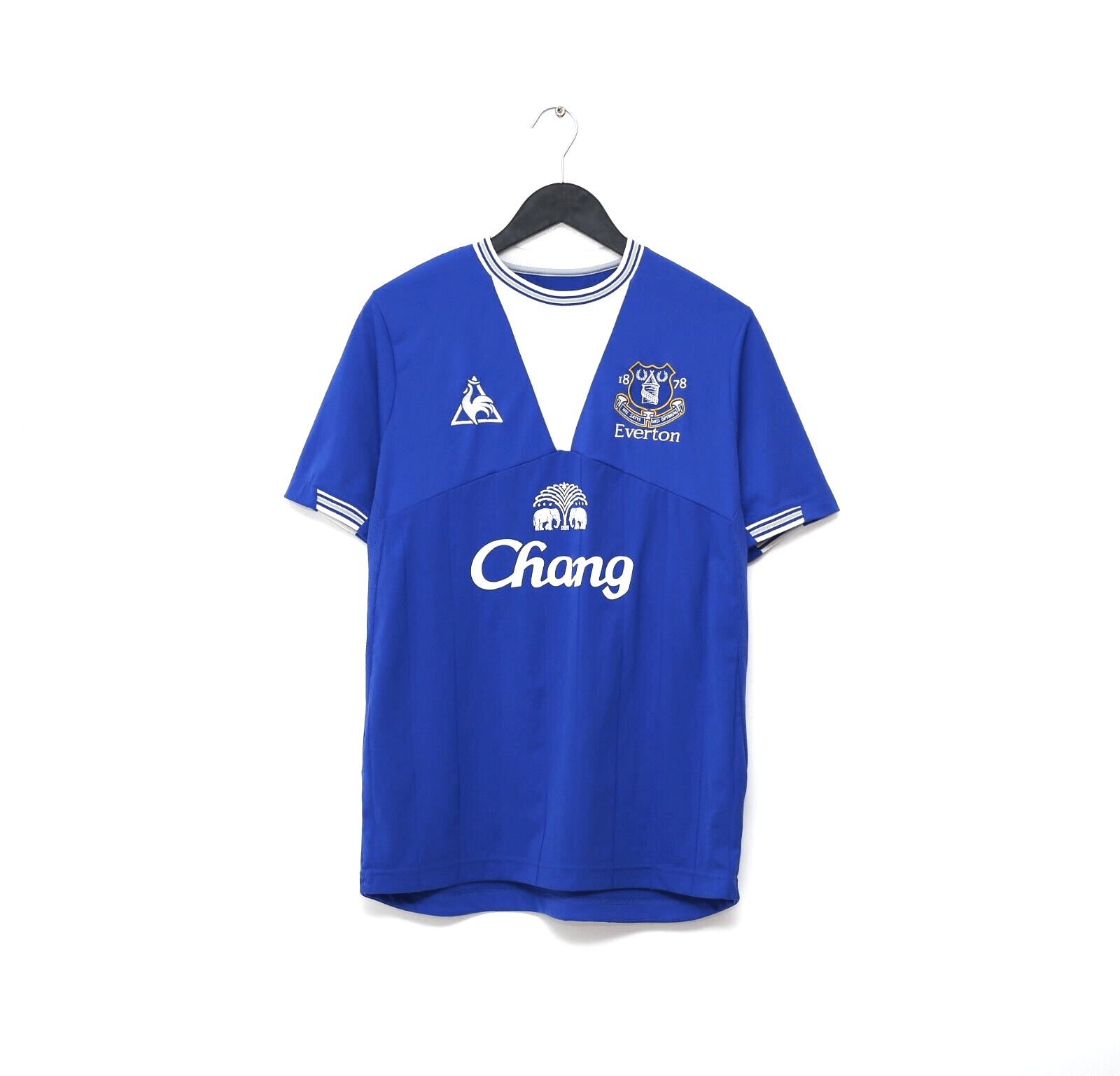 2009/10 DONOVAN #9 Everton Vintage le coq sportif Home Football Shirt (M)
