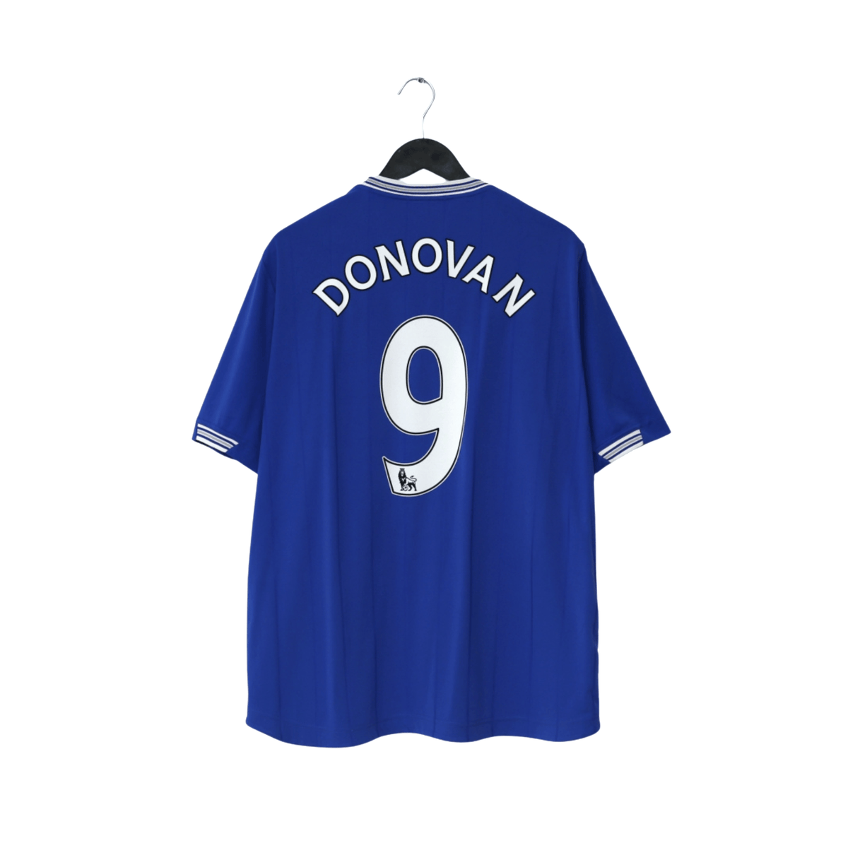 2009/10 Donovan #9 Everton Vintage le coq sportif Home Football Shirt (XL)