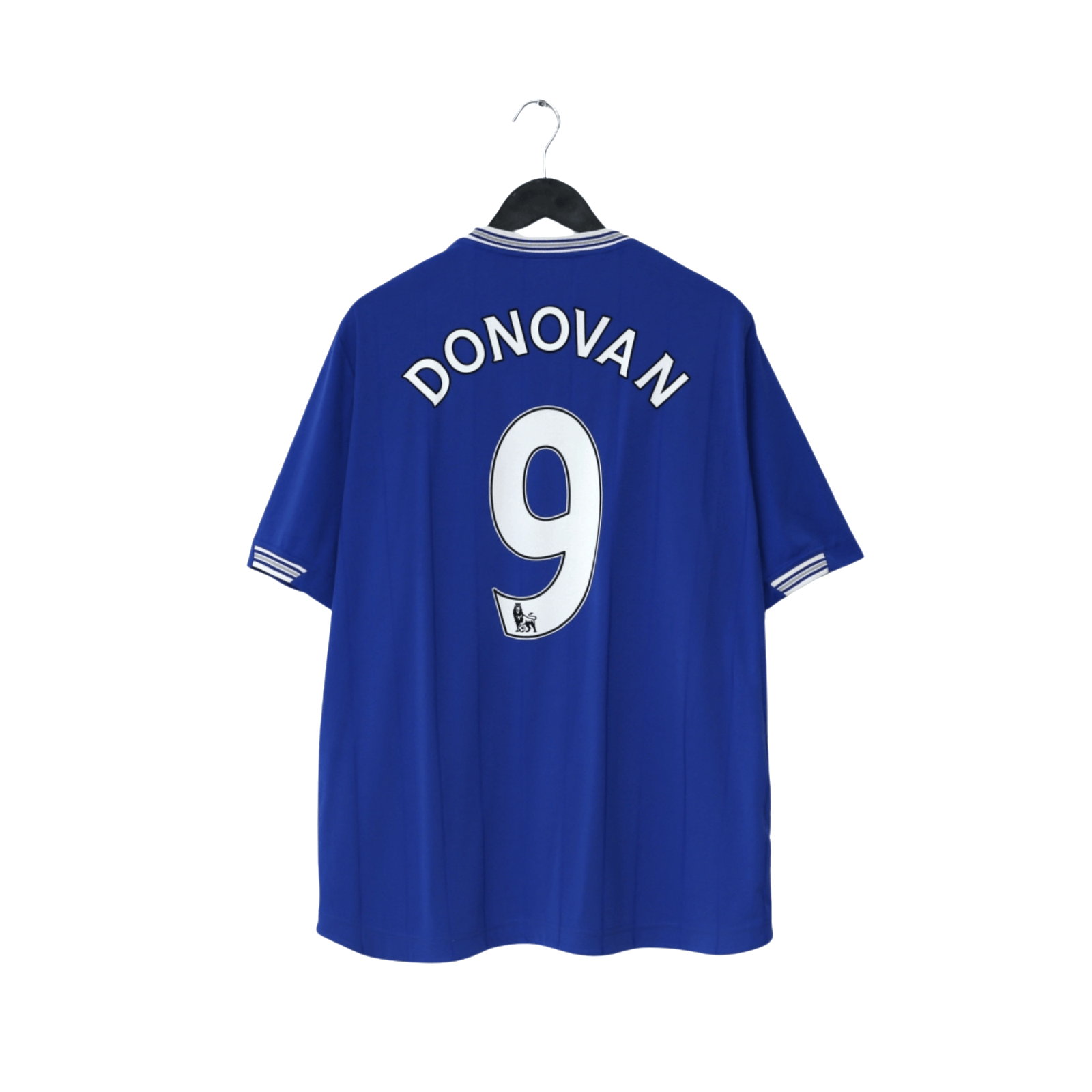 2009/10 Donovan #9 Everton Vintage le coq sportif Home Football Shirt (XL)