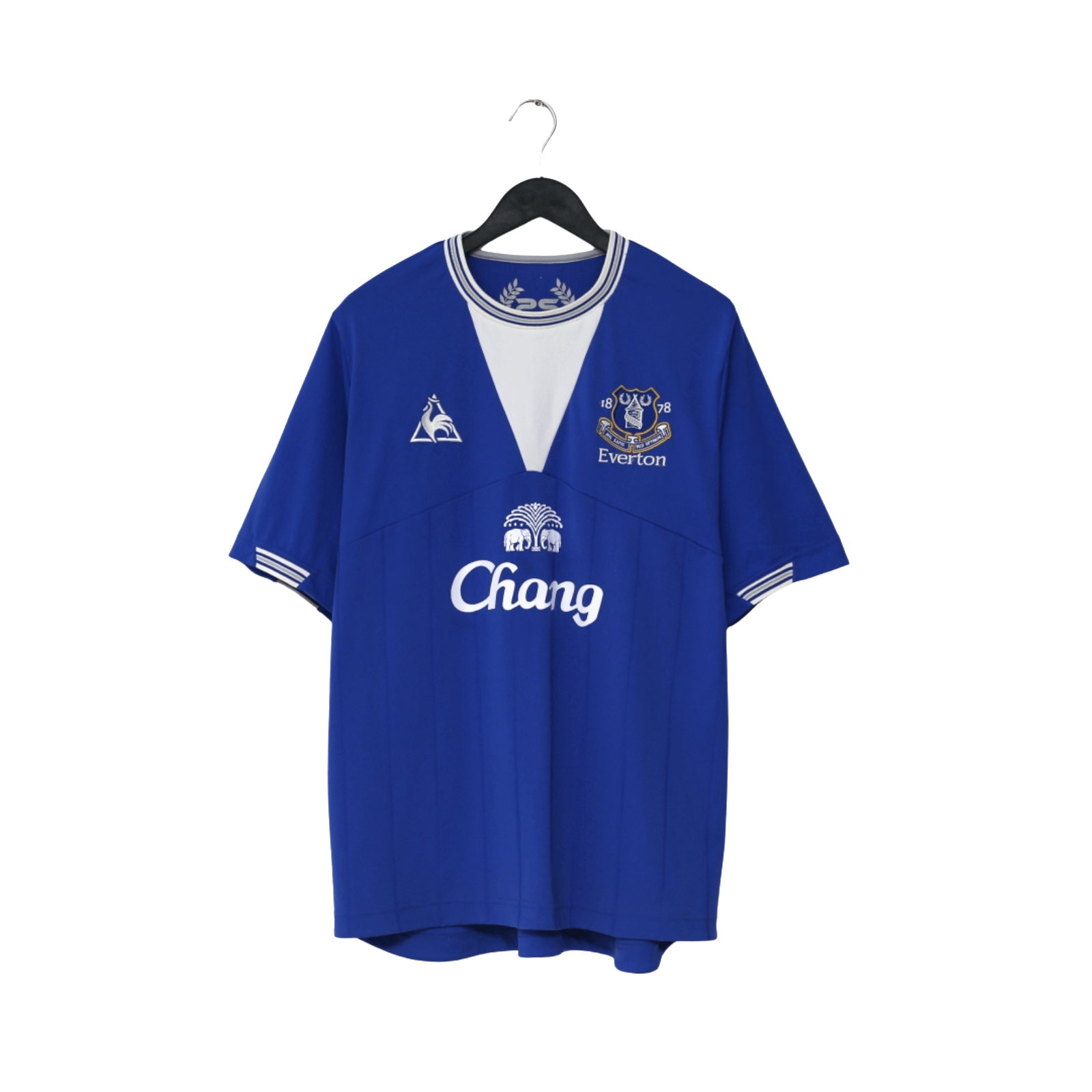 2009/10 Donovan #9 Everton Vintage le coq sportif Home Football Shirt (XL)